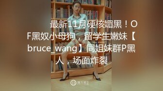 ⚫️⚫️最新11月硬核媚黑！OF黑奴小母狗，留学生嫩妹【bruce_wang】同姐妹群P黑人，场面炸裂