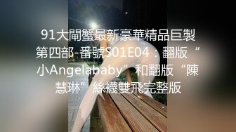 91大閘蟹最新豪華精品巨製第四部-番號S01E04：翻版“小Angelababy”和翻版“陳慧琳”絲襪雙飛完整版