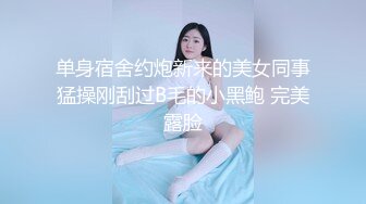 单身宿舍约炮新来的美女同事猛操刚刮过B毛的小黑鲍 完美露脸