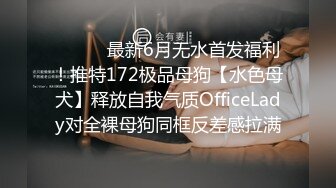 ⚫️⚫️最新6月无水首发福利！推特172极品母狗【水色母犬】释放自我气质OfficeLady对全裸母狗同框反差感拉满