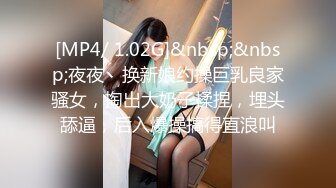 [MP4/ 1.02G]&nbsp;&nbsp;夜夜丶换新娘约操巨乳良家骚女，掏出大奶子揉捏，埋头舔逼，后入爆操搞得直浪叫