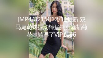 [MP4/821M]12/11最新 双马尾萌妹振动棒猛捅肛塞插菊花内裤湿了VIP1196